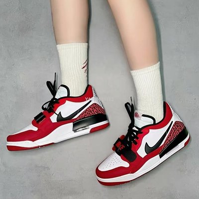 【代購】Air Jordan Legacy 312 Low 喬丹 芝加哥 白紅 經典百搭籃球鞋 CD7069-116男鞋