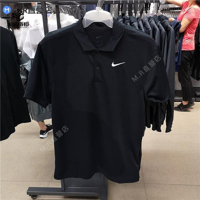 Nike 耐吉 POLO SOLID 男子透氣速干短袖POLO衫 DH0858-010