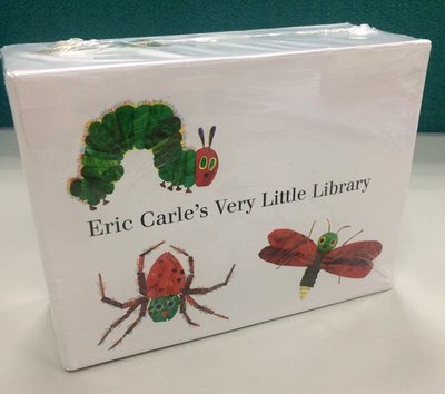 ＊小貝比的家＊ERIC CARLE'S VERY LITTLE LIBRARY/盒裝(內含3冊))/硬頁/3~6歲