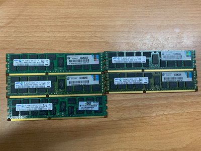 售 HP 伺服器記憶體  DDR3  4GB   2RX4 PC3-10600R    每支400元.....