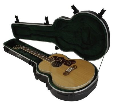 《民風樂府》美國 SKB-20 CASE Gibson JUMBO型民謠吉他用吉他箱硬盒 全新品 現貨在庫