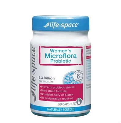 澳洲🇦🇺Life Space 女性陰道益生菌 （60粒，可吃二個月 microflora probiotic