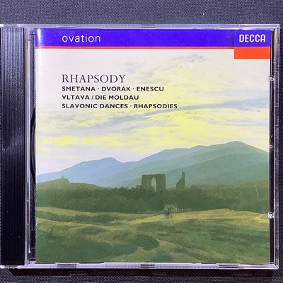 Rhapsody狂想曲集/Smetana史麥塔納-莫爾道河&Dvorak德弗札克-斯拉夫舞曲 Dorati杜拉第&Kertesz克爾提斯/指揮 德國版無ifp