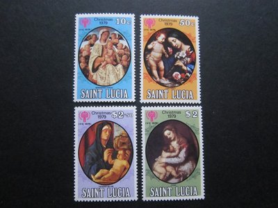 【雲品5】聖盧西亞St Lucia 1980 Sc 483-486 set MNH 庫號#B515 62903