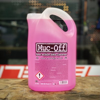 【速度公園】英國 Muc-Off 奈米環保洗車清潔劑 5公升 粉紅泡泡 清潔愛車 自行車 機車 汽車皆可使用