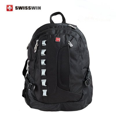SWISSWIN男女書包背包大容量電腦包旅行包商務包瑞士軍刀SW8302新台幣：828元