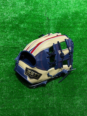 棒球世界ZETT SPECIAL ORDER 訂製款棒壘球手套特價內野工字檔12吋奶油丈青配色今宮健太model