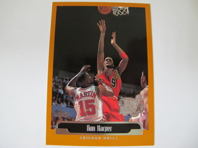 ~ Ron Harper ~1999年Topps Tipoff NBA球員 蓋印特殊平行卡