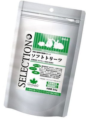 【飛天貓】日本 YEASTER BUNNY SELECTION 乳酸菌草餅 兔子營養品 50g