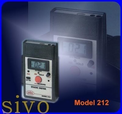 ☆SIVO蘋果商城☆日本MODEL 212 靜電測試器 Digital Static Meter 數位式靜電壓測試器