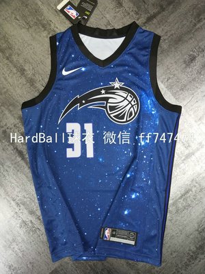 泰隆斯·羅斯(Terrence Ross) NBA奧蘭多魔術隊  熱轉印款式 星空版 球衣 31號