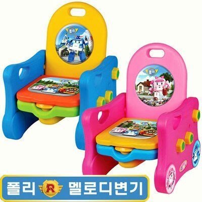 可超取🇰🇷韓國境內版 波力 poli安寶 amber 音樂 學習上廁所兒童 小馬桶 戒尿布