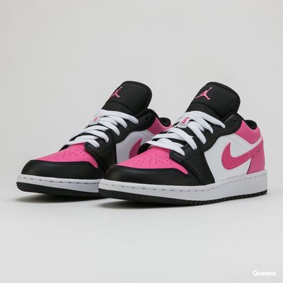 【KA】Nike Air Jordan 1 Low GS 黑粉 554723-106 女鞋 4.5y/5.5y