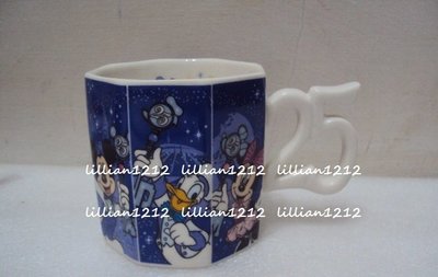 日本東京迪士尼disney限定2008米奇米妮25週年咖啡杯茶杯馬克杯a