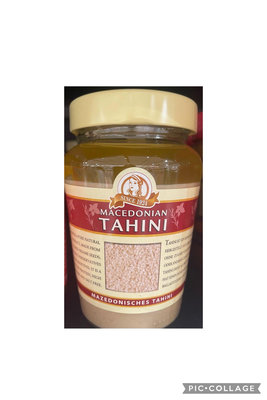 希臘製 Macedonian Tahini 雅典細滑芝麻醬 淨重300g/瓶 到期日2025/6/20