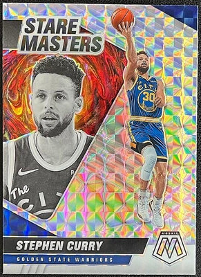 NBA 球員卡 Stephen Curry 2020-21 Mosaic Stare Masters Mosaic 亮面