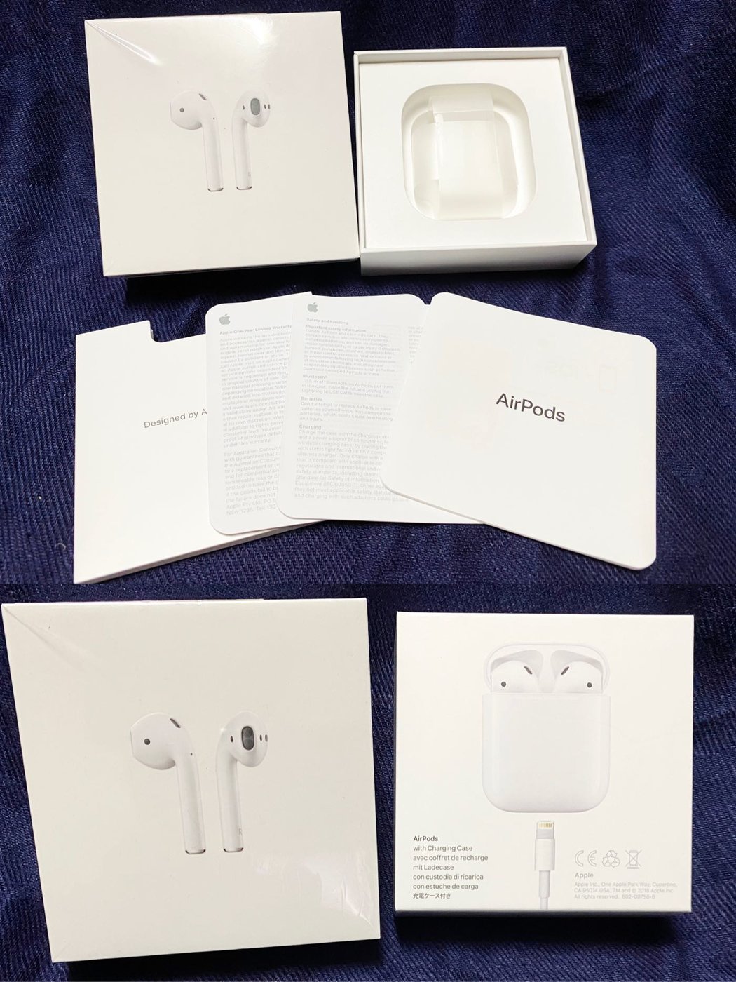 2019款 AirPods 2代 MV7N2TA/A 搭配充電盒 (不具備無線充電盒款) 近新美品