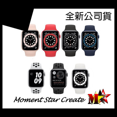 ☆摩曼星創☆Apple Watch Series6 GPS版 鋁金屬錶殼 運動型錶帶 40MM/44MM 可搭配無卡分期