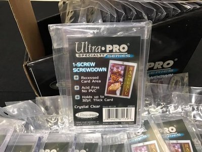 《集》Ultrapro 單螺絲卡夾 32pt 81139 卡夾 NBA 職棒 職籃 魔法風雲會 遊戲王 硬殼