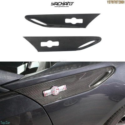 12-18豐田GT86 FT86 ZN6 FR-S改裝干碳纖維葉子板貼件裝飾 Top.Car /請議價