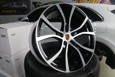 Porsche Cayenne 958 958.2 E3 21吋客至鍛造客製化~Pirelli P0 旋壓輕量化