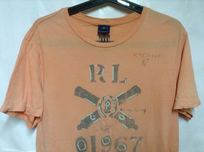 Ralph Lauren 橘色短袖T恤