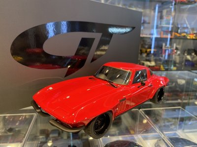 吉華科技＠ 1/18 GT Spirit GT266 CHEVROLET CORVETTE C2 紅色