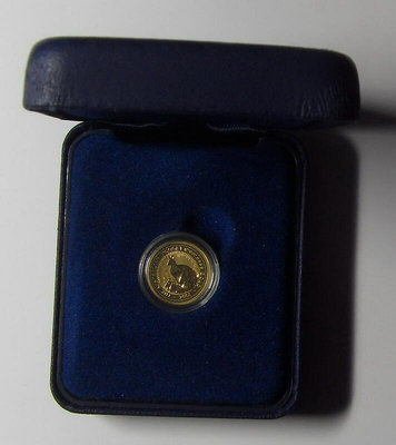 極致優品 澳大利亞 2001年 5元 澳洲袋鼠系列 120盎司盒裝紀念小金幣 FG3381 FG1081