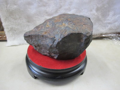 永誠精品尋寶地 NO.6073 能量礦石 天然天鐵隕石 鎳鐵隕石 罕見 原礦收藏擺件