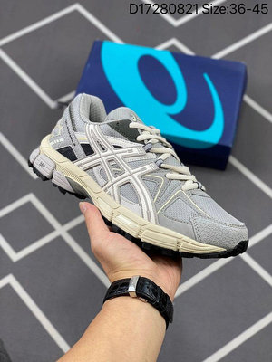 亞瑟士 Asics Gel-KAHANA 8 灰棕 防滑耐磨減震低幫運動休閑透氣