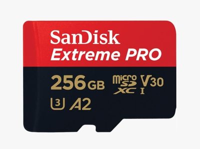 SanDisk 256GB 256G MicroSD Extreme PRO 記憶卡 高速記憶卡 4K U3 Gopro