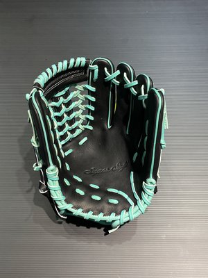 棒球世界全新SSK少年super soft台灣限定系列手套特價特製超軟網狀檔黑薄荷綠