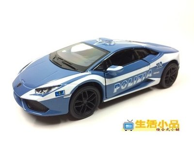 ☆生活小品☆ 模型 Lamborghini Huracan LP610-4 (Police) 迴力車 歡迎選購^^
