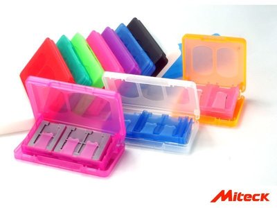SounDo miteck記憶卡收納盒 最多12-16片裝 可裝 CF SD MICRO SD TF SDHC M2