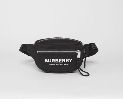 【 代購】Burberry logo 小型 帆布 腰包