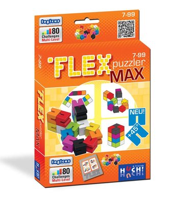 大安殿含稅附發票 附全彩中文說明書 轉轉謎方FLEX puzzler MAX 正版益智桌遊
