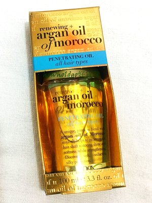 OGX 摩洛哥堅果護髮油 Argan Oil Of Morocco 一般型淺藍,2023年12月空運到台 全新款現貨