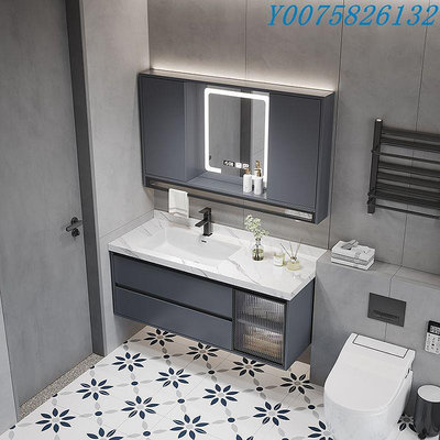 浴室鏡隱藏式鏡柜單獨簡約墻式衛生間浴室柜鏡子實木推拉風水折疊