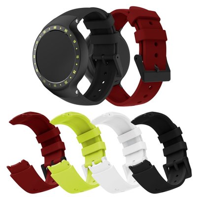 【現貨】ANCASE Ticwatch S 軟膠錶帶 矽膠錶帶 錶鏈