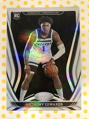 2020-21 NBA Panini Certified #200 Anthony Edwards RC 新人卡