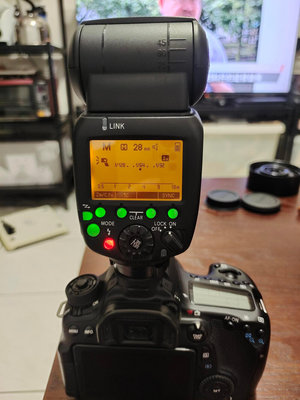 現貨-二代YN600EX-RT II 閃燈 YN600EXII 閃光燈  相機外接canon 600d650d可參考