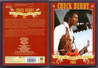 音樂居士新店#Chuck Berry Live At The Toronto Peace Festival 1969 () DVD