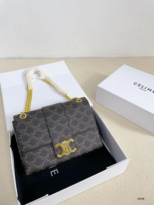 【二手包包】尺寸24.16賽琳 CELINE Victoire鏈條包看膩了lv老花的集美們看這里賽琳鏈條包 NO131524