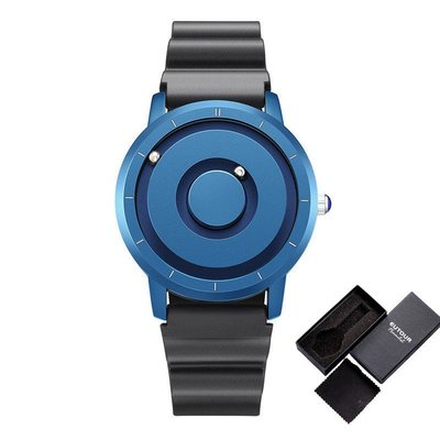 熱銷 手錶腕錶創新潮流學生鋼珠網紅金屬男女時尚運動石英手錶藍鋼錶抖音