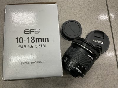 [保固一年] [高雄明豐] Canon EF-S 10-18mm F4.5-5.6 IS STM 便宜賣[1001]