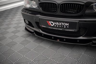 【樂駒】Maxton Design V.2 BMW 3 Series Coupe E46 M-Pack 前下巴 改裝