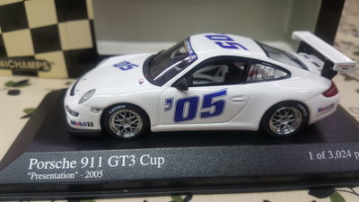 MINICHAMPS Porsche 911 GT3 Cup Presentation 2005