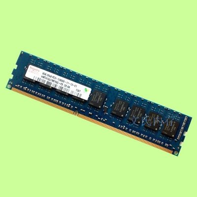 5Cgo【權宇】海力士Hynix 8GB DDR3 1600 PC3-12800E UDIMM純ECC記憶體 兩隻特價組