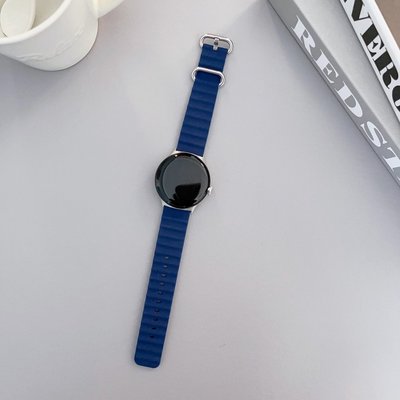 森尼3C-防水透氣款  男女錶帶 海洋硅膠錶帶 硅膠錶帶 於 google pixel Watch 通用款 谷歌手錶帶-品質保證