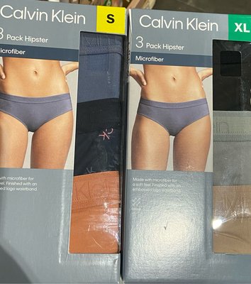 ￼CALVIN KLEIN 凱文克萊女內褲三入組 美國尺寸US:S~XL-吉兒好市多COSTCO代購